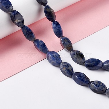 Natural Sodalite Beads Strands(G-L243A-18)-2