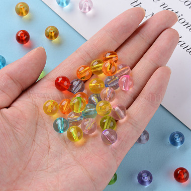 Transparent Acrylic Beads(MACR-S370-A10mm)-5