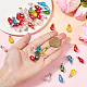 50Pcs Electroplate Glass Pendants(FIND-SP0004-73)-4