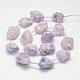 Electroplated Natural Amethyst Bead Strands(G-G937-L-02)-2