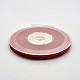 Polyester Velvet Ribbon for Gift Packing and Festival Decoration(SRIB-M001-7mm-260)-1