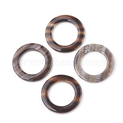 Resin Linking Rings, Ring, Sienna, 29.5x3mm, Inner Diameter: 19mm(CRES-T008-28)