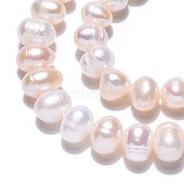 Grade AB Natural Cultured Freshwater Pearl Beads Strands(PEAR-N013-05G)-5