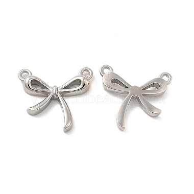 Stainless Steel Color Bowknot 304 Stainless Steel Pendants