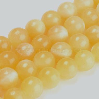 天然石トパーズ翡翠ビーズ連売り(G-E266-11A-12mm)-1