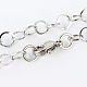 304 Stainless Steel Cable Chain Necklaces(MAK-N016-04P)-1