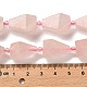 naturel a augment&eacute; perles de quartz brins(G-NH0005-B09-01)-5