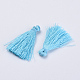 Décorations de pendentif pompon en polyester(FIND-S260-B04)-3