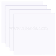 Olycraft PVC Foam Boards, Poster Board, for Crafts, Modelling, Art, Display, School Projects, Square, White, 20.4x20.4x0.3cm(DIY-OC0005-55A-01)