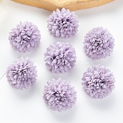 Chrysanthemum Flower Ornaments, Artificial Flower, for Wedding Home Decorations, Lilac, 40x30mm(PW-WG9BFD8-04)