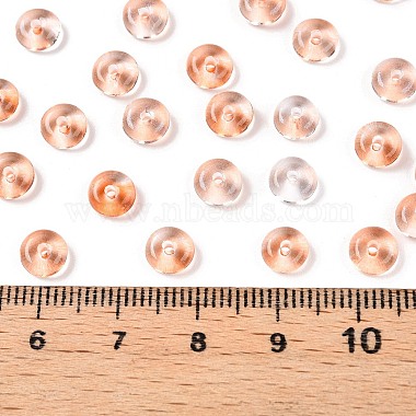 Spray Painted Transparent Glass Seed Beads(SEED-T007-05D)-4