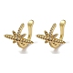 Rack Plating Brass Micro Pave Cubic Zirconia Cuff Earring(EJEW-C086-13G)-1