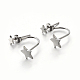 Tarnish Resistant 304 Stainless Steel Ear Studs(EJEW-P045-14P)-1