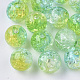 Transparent Crackle Acrylic Beads(CACR-N002-06)-1