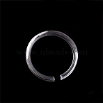 Acrylic Single Bracelets Display Holder, for Bracelets Storage, Clear, 5.7cm(PW-WG6A833-03)