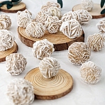 Natural Desert Rose Stone Display Decorations, Raw Selenite Cluster Mineral Specimen, Reiki Energy Stone Gift for Valentine's Day, 14~18x16~23mm(DJEW-PW0009-006B-006)