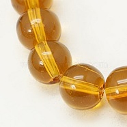 4mm Goldenrod Round Glass Crystal Beads Strands Spacer Beads for DIY Crafting, 4mm, Hole: 0.5mm, about 84pcs/strand, 13 inch
(X-GR4mm13Y)