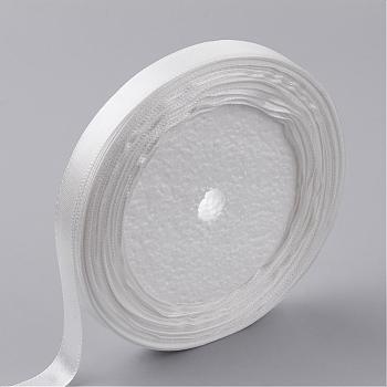 Single Face Satin Ribbon, Polyester Ribbon, Cornsilk, 2 inch(50mm), about 25yards/roll(22.86m/roll), 100yards/group(91.44m/group), 4rolls/group