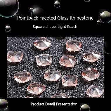 Pointed Back K9 Glass Rhinestone Cabochons(RGLA-OC0001-40D)-4