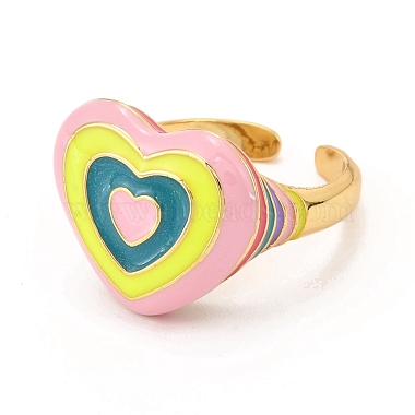 Brass Enamel Cuff Ring(RJEW-F118-06)-2