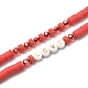Handmade Polymer Clay Beads Mobile Straps(HJEW-JM00547)-3