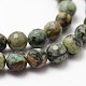 Natural African Turquoise(Jasper) Beads Strands(G-D840-15-6mm)-3