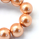 Chapelets de perles rondes en verre peint(HY-Q003-6mm-33)-3