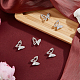 6Pcs 1-Hole Zinc Alloy Crystal Rhinestone Shank Buttons(BUTT-DC0001-09)-4