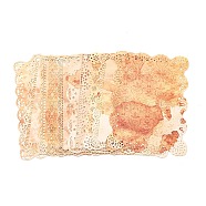 10Pcs 10 Styles European Vintage Lace Scrapbook Paper Pads for DIY Album Scrapbook, Greeting Card, Background PaperEuropean Vintage Lace Hand Ledger Collage, Sandy Brown, 175x125x0.1mm, 1pc/style(DIY-Z035-01B)