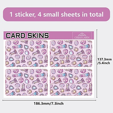 PVC Plastic Waterproof Card Stickers(DIY-WH0432-059)-2