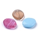 perles de verre tchèques transparentes et opaques(GLAA-O018-17)-3