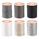 6Rollen 6 Farben Polyester-Metallic-Garn(OCOR-TA0002-82C)-2
