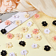 200Pcs 4 Colors Polyester Ornament Accessories(DIY-HS0001-70)-5