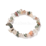 Unisex Chip Natural Gemstone Beaded Stretch Bracelets, Inner Diameter: 1-3/4~2 inch(4.5~5cm)(BJEW-S143-35)