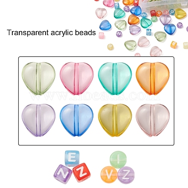 420Pcs Transparent Acrylic Beads(TACR-YW0001-53)-2