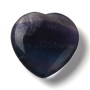 Natural Fluorite Heart Love Stone(G-Z001-04)-2