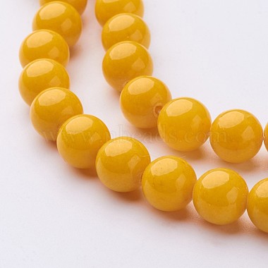Natural Mashan Jade Round Beads Strands(X-G-D263-10mm-XS07)-2