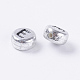Silver Color Plated Acrylic Beads(X-MACR-PB43C9070-E)-2