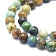 Chapelets de perles en chrysocolle et lapis lazuli naturelles(G-F715-105A)-3