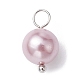 Shell Pearl Dyed Round Charms(PALLOY-JF02245-03)-2