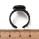 Curb Chains Shapes 304 Stainless Steel Ring Components(STAS-P454-04C-B)-3