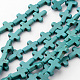 Chapelets de perles en turquoise synthétique(X-TURQ-G112-12x16mm-01)-1