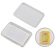DIY Silicone Photo Frame Display Molds, Quicksand Molds, Resin Casting Molds, for UV Resin, Epoxy Resin Craft Making, Rectangle, 91~93x61~63x4~10mm(SIMO-PW0014-15B)