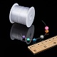 Ton blanc perles fil de nylon fil de ligne de pêche 0.6mm(X-NWIR-R0.6MM)-7