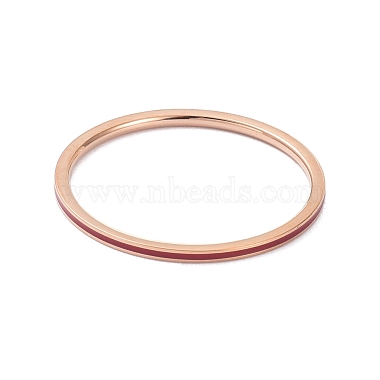 1mm Simple Enamel Finger Ring for Girl Women(RJEW-C012-04E-RG-03)-2
