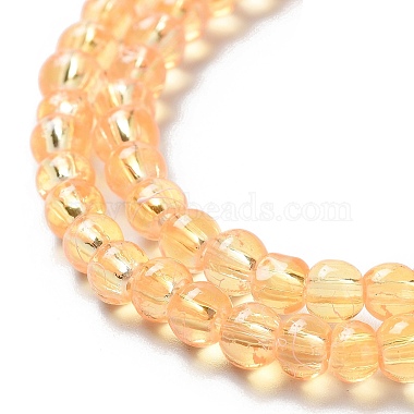 Chapelets de perles en verre transparent drawbench(GLAD-Q012-4mm-08)-2