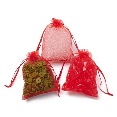 Organza Gift Bags with Drawstring(X1-OP-R016-9x12cm-01)-3