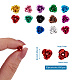 Fashewelry 650 шт 13 цвета алюминиевые кабошоны(MRMJ-FW0001-01A)-3
