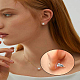 80Pcs Silicone Ear Nuts(SIL-LP0001-08)-3