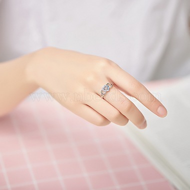 Shegrace perfect design 925 anillo de dedo de plata esterlina(JR341A)-4